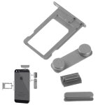 4 en 1 pour l iphone 5 et 5s (matriau original en alliage color nano carte sim plateau + bouton de ...
