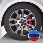 4 pcs drapeau national en mtal voiture autocollant moyeu de roue chapeaux centre couvercle dcoration ...