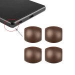 4 pcs ipartsbuy remplacement du bord de lunette avant pour sony xperia z3 (caf�)