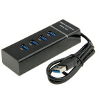 4 ports usb 3. 0 hub, super vitesse 5 gbps, plug and play, avec indicateur de puissance led, byl - p104 ...