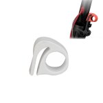 5 accessoires de scooter pcs protecteur de cl pliante pour xiaomi m365 (blanc)