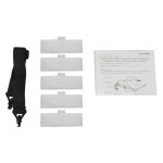 5 lentilles 1. 0x - 3. 5x loupe lunettes support bandeau loupe avec 2 lumires led grossissement des ...