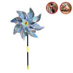 5 pcs balcon jardin terres agricoles bird catcher rflecteur anti - oiseau laser moulin  vent, style: ...