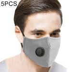 5 pcs pour hommes femmes filtre remplaable lavable masque respiratoire pm2. 5 masque anti - poussire ...