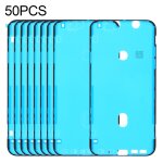 50 pcs lcd cadre lunette autocollants adh�sifs imperm�ables pour iphone xr