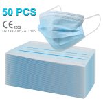 50 pcs masque chirurgical 3 couches protection respirant antiviral docteur infirmire masque mdical