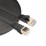 5m cat7 10 gigabit ethernet câble de raccordement ultra plat pour réseau lan routeur modem - construit ... 5m cat7 10 gigabit ethernet câble de raccordement ultra plat pour réseau lan routeur modem - construit ...