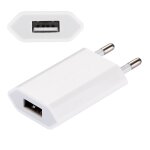 5v / 1a usb charger, pour iphone, galaxy, huawei, xiaomi, lg, htc et autres t�l�phones intelligents, ...