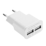 5v 2a ue plug double usb chargeur adaptateur pour galaxy s5 / s4 / note 4 / note 8. 0