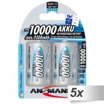 5x2 ansmann nimh piles 10000 mono d 9300 mah 5030642