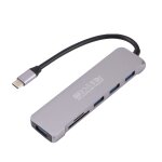 6 en 1 station d'accueil de l'adaptateur de type multifonctions multiples - c / usb - c