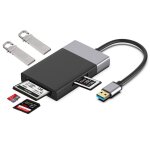 6 - en - 1 usb 3. 0  usb3. 0 x 2 + carte cf + carte tf + carte sd + adaptateur de moyeu de carte xqd ...