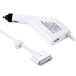 60w 16. 5v 3. 65a 5 broches t style magsafe 2 chargeur de voiture avec 1 port usb pour apple macbook ...