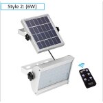 65leds / 46leds lampe de projecteur � induction pour corps humain � �nergie solaire 12w / 6w avec t�l�commande ...