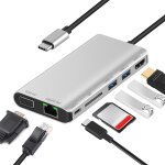 7 en 1 type - c à rj45 + vga + slot de carte sd + type - c + sd + usb3. 0 x 2 + adaptateur humi dock ... 7 en 1 type - c à rj45 + vga + slot de carte sd + type - c + sd + usb3. 0 x 2 + adaptateur humi dock ...