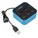 7 in 1 combo usb 2. 0 hub lecteur (7 ports)