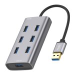 7 ports usb 3. 0 vers usb 3. 0 hub, longueur du c�ble : 80 cm