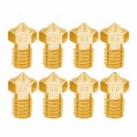 8 accessoires pour imprimante 3d bugatti pices buse e3d - v5 v6 consommables de filetage m6 buse chaude, ...