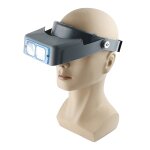 81007 - b 1. 5x / 2x / 2. 5x / 3. 5x lentille optique loupe de réparation de montre montée sur la tête ... 81007 - b 1. 5x / 2x / 2. 5x / 3. 5x lentille optique loupe de réparation de montre montée sur la tête ...