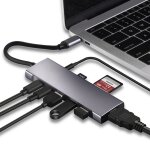 9 - en - 1 usb type - c à hdmi + usb3. 0x3 + adaptateur de moyeu audio de type - c + pd + sd / tf + 9 - en - 1 usb type - c à hdmi + usb3. 0x3 + adaptateur de moyeu audio de type - c + pd + sd / tf +