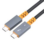 9046 100w usb - c / type - c homme � usb - c / type - c c�ble de donn�es � deux couleurs m�le 4k c�ble ...