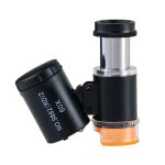 9882(rd) 60x mini microscope optique de détection de billets de banque hd avec lumière led, couleur : ... 9882(rd) 60x mini microscope optique de détection de billets de banque hd avec lumière led, couleur : ...