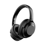 A06 casque antibruit sans fil anc sur l'oreille casque bluetooth (noir)