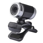 A860 hd computer webcam usb avec microphone (noir)