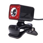 A862 caméra de fil usb rotative 12mp hd webcam 360 degrés avec microphone et 4 lumières led pour ordinateur ... A862 caméra de fil usb rotative 12mp hd webcam 360 degrés avec microphone et 4 lumières led pour ordinateur ...