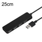 Ab3 - l42 concentrateur 4 ports haute vitesse hub 5g extension dock usb2. 0 hub longueur: 25cm
