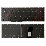 Pour acer nitro 5 an515 - 43 us version clavier d'ordinateur portable rtroclair rouge