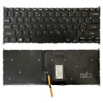 Pour acer swift 3 sf314 - 54 us version clavier d'ordinateur portable rtro - clair