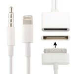 Adaptateur audio 8 broches, ne pas prendre en charge ios 10. 3. 1 ou au - dessus du tlphone (blanc) ...