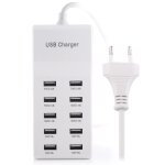 Adaptateur de chargeur usb 5 ports 2. 4a / 2. 1a / 1a 10 ports, pour iphone, galaxy, huawei, xiaomi, ... Adaptateur de chargeur usb 5 ports 2. 4a / 2. 1a / 1a 10 ports, pour iphone, galaxy, huawei, xiaomi, ...