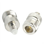 Adaptateur coaxial rf fme femelle � n femelle