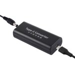 Adaptateur de connecteur d alimentation femelle dc 5. 5 x 2. 1mm femelle vers usb - c / type c avec câble ... Adaptateur de connecteur d alimentation femelle dc 5. 5 x 2. 1mm femelle vers usb - c / type c avec câble ...