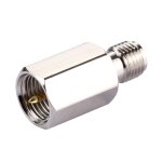 Adaptateur de connecteur fme m�le vers sma (argent)