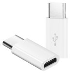Adaptateur de convertisseur usb - c / type - c 3. 1 m�le vers micro usb femelle, longueur: 3 cm, adaptateur ...
