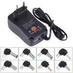 Adaptateur enfichable mural universel de 30w avec port usb 5v 2. 1a, embouts: 6 pcs, longueur du cble: ...