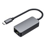 Adaptateur ethernet de carte rseau rj45 de type c  2 500 mbps (gris)