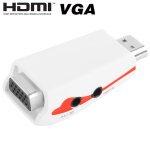 Adaptateur hdmi / vga full hd 1080p pour l alimentation et l audio