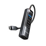 Adaptateur hub de station d'accueil multifonction yesido hb23 5 en 1 usb - c / type - c