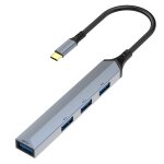 Adaptateur hub de station d'accueil v252 4 en 1 usb - c / type - c vers usb