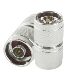 Adaptateur n - jj vers n - jj / n double passage m�le (n - jj) (argent)