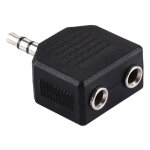 Adaptateur sparateur femelle 3, 5 mm mle  double 3, 5 mm