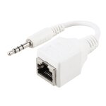 Adaptateur rseau ethernet lan ethernet, prise rj45 cat5, 4 ples, 4 ples, longueur totale: environ ...