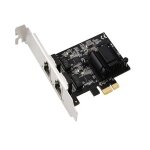 Adaptateur rseau gigabit 2. 5g double port, puce 8125bg pour serveur ethernet, adaptateur rseau esxi ...