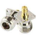 Adaptateur sma femelle vers n femelle (argent)