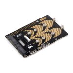 Adaptateur waveshare pour raspberry pi 5 pcie vers 2 canaux m. 2 type b protocole nvme (27710)