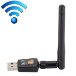 Adaptateur wifi usb double bande ac 600 mbps 2, 4 ghz + 5 hz avec antenne